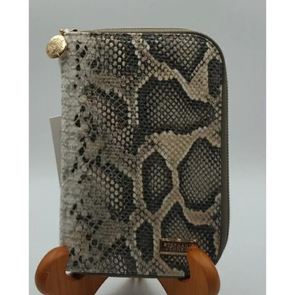 Stephanie Johnson Java Coffee Julianna Jewelry Case Make Up Bag NWT - Picture 3 of 7